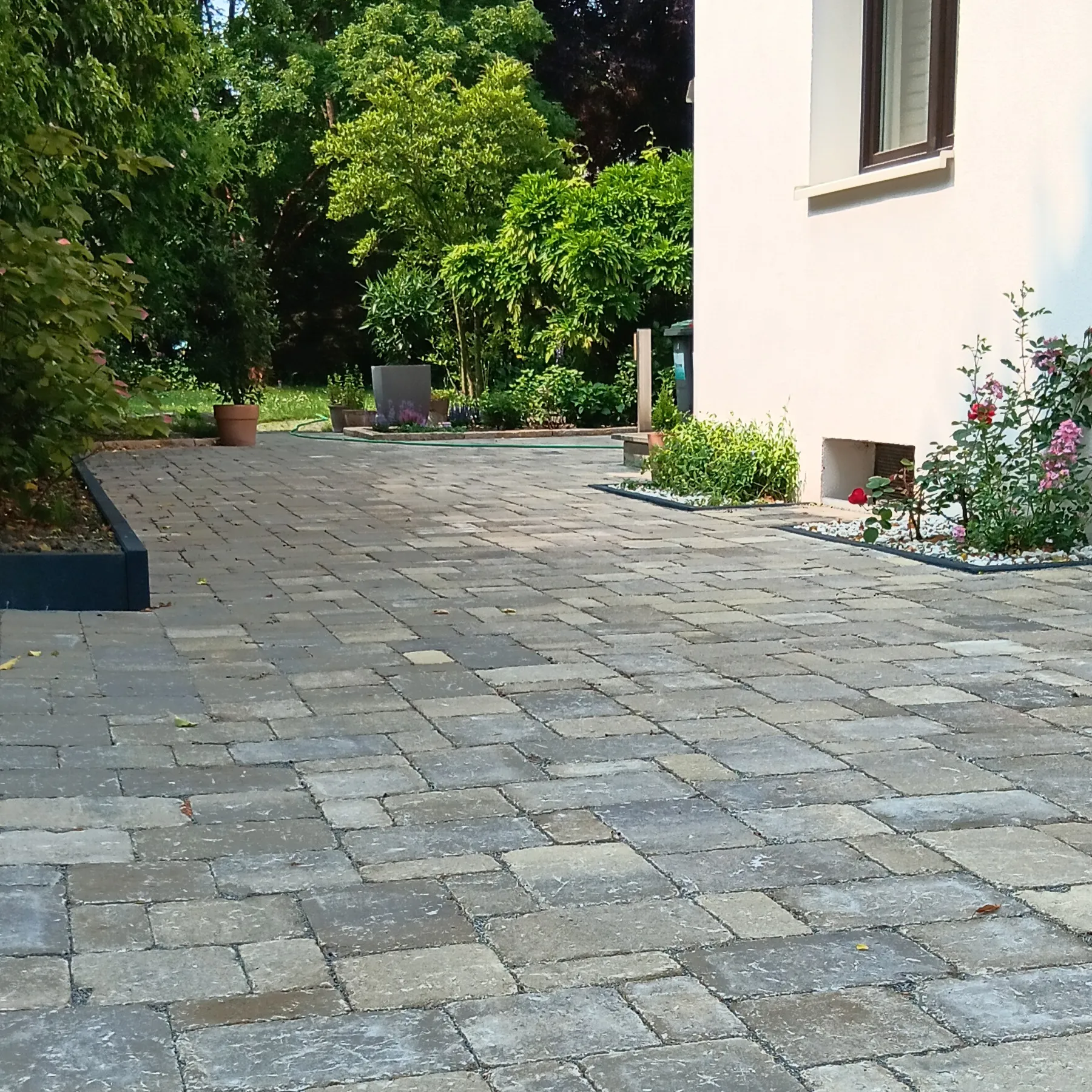 Pflasterarbeiten Einfahrt